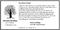 eine Anzeige