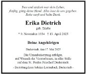 eine Anzeige