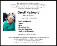 eine Anzeige
