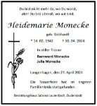 eine Anzeige