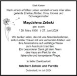 eine Anzeige