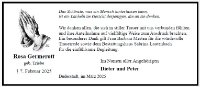 eine Anzeige